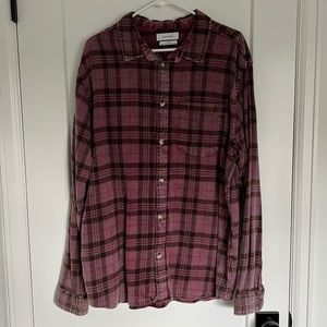Men’s purple flannel XL Urban Outfitters